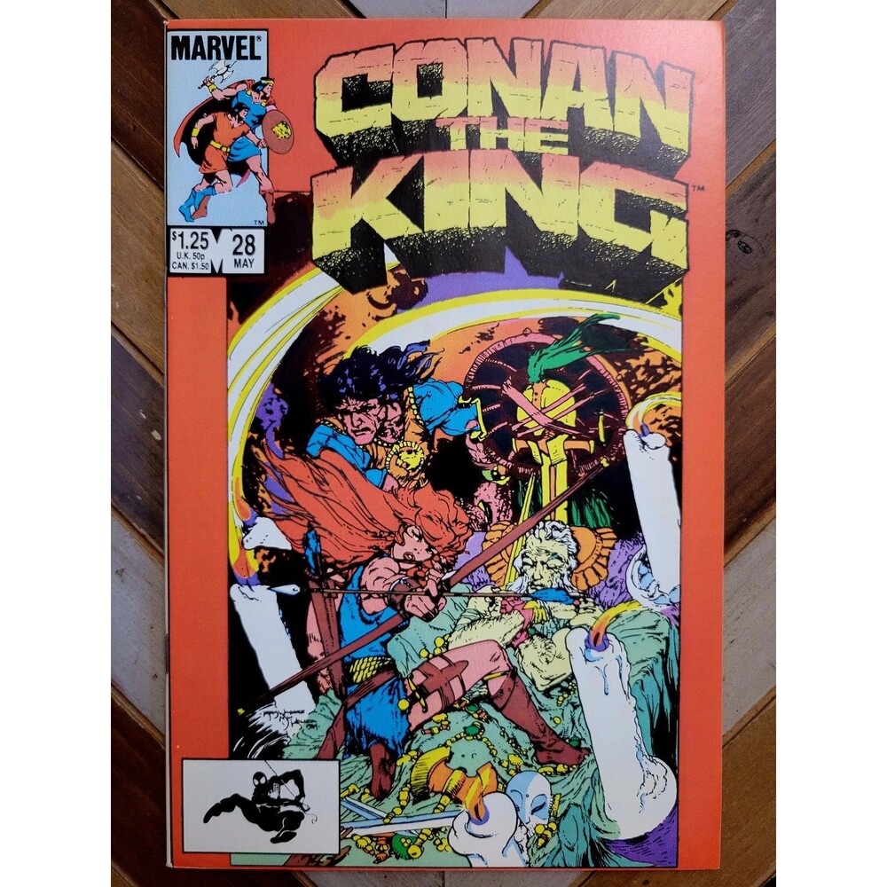 Conan The King #28 (1985) Red Sonja Story! Kaluta Cover & Silvestri Art (7.0)